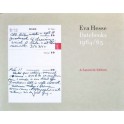 Eva Hesse, Datebooks 1964 / 65